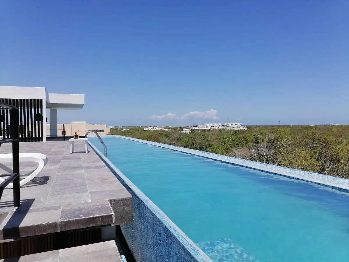 Modern Studio With Infinity Pool Aldea Zama Tulum